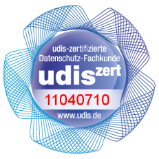 udiszert Zertifikat